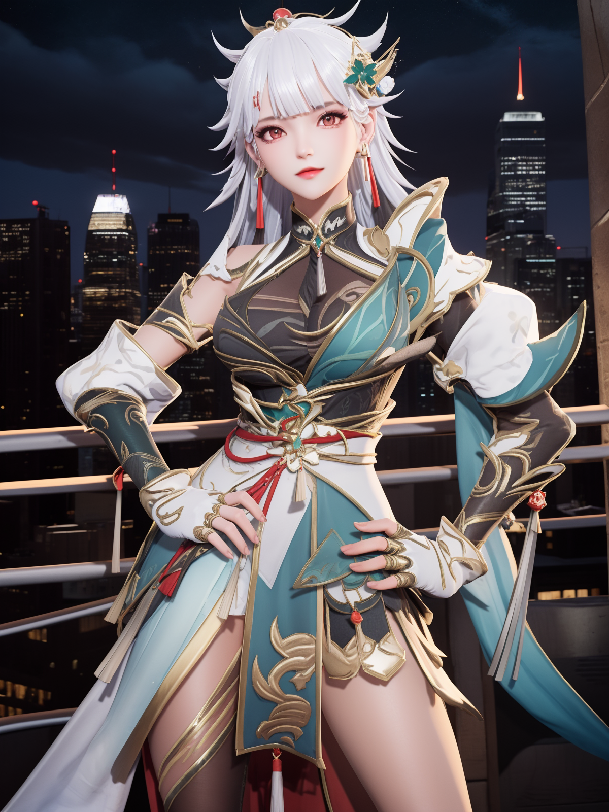 00947-1203747151-WZRYyunyingHGSX, 1girl, solo, jewelry, earrings, full body, high heels, white hair, hair ornament, gloves, looking at viewer, th.png
